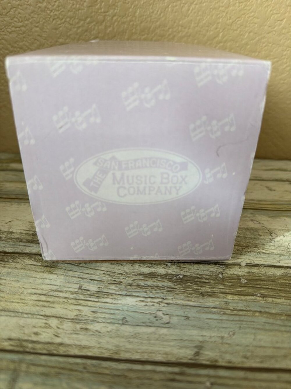 San Francisco Music Box Mini Sapphire Carousel Snow Globe Phantom of Opera w/Box - Picture 14 of 14